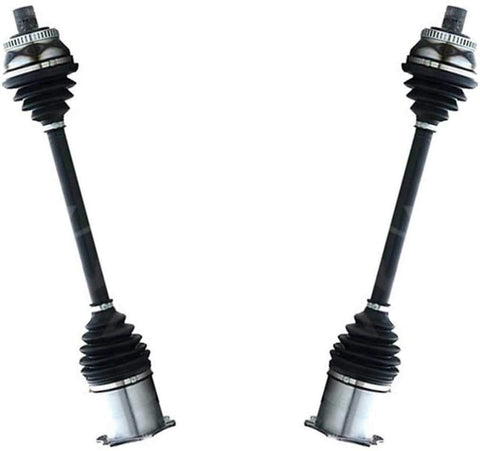 AutoShack DSK413410 Pair of 2 Front Driver and Passenger Side CV Axle Drive Shaft Assembly Replacement for 2002 2003 2004 2005 2006 2007 2008 2009 Audi A4 FWD 1.8L 2.0L 3.0L 3.2L
