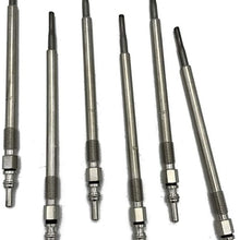 Ensun 68102087AA 6 Pcs Dual Coils Diesel Glow Plug for 2007-2009 Freightliner Dodge Sprinter 2500 3500, Grand Cherokee, 2010-2013 Mercedes-Benz Sprinter 2500 3500 3.0L