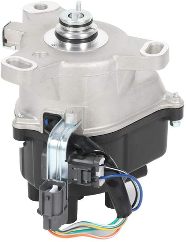 ROADFAR Ignition Distributor Compatible with for Hon-da Accord for Honda Prelude for TD76 30100P0BA01 30100P13A01