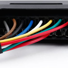 KKmoon 8 Way DC32V Circuit Blade Fuse Box Fuse Block Fuse Holder ATC ATO 2-input 8-ouput Wire for Bus Ship Tanker Trailer Car Coat