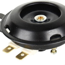 105 db Motorcycle Horns- 12V 1.5A Waterproof Round Horn Speakers Loud Scooter Horn, Black Scooter Moped Dirt Bike ATV Motorcycle Loud Horn Speaker