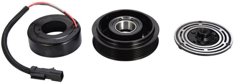 Catinbow AC Compressor Clutch Assembly 4331 Repair Kit with Pulley Bearing, Electromagnetic Coil & Plate for 1994-2002 Dodge Dakota
