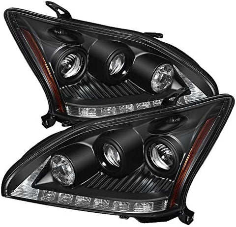 Spyder Auto 444-LRX35004-HID-DRL-BK Projector Headlight