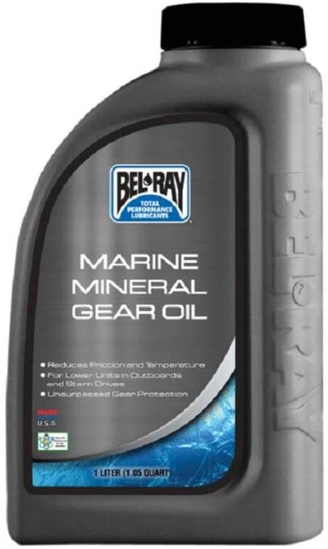 Bel-Ray Marine Mineral Gear Oil, 1 Liter 99735-BT1