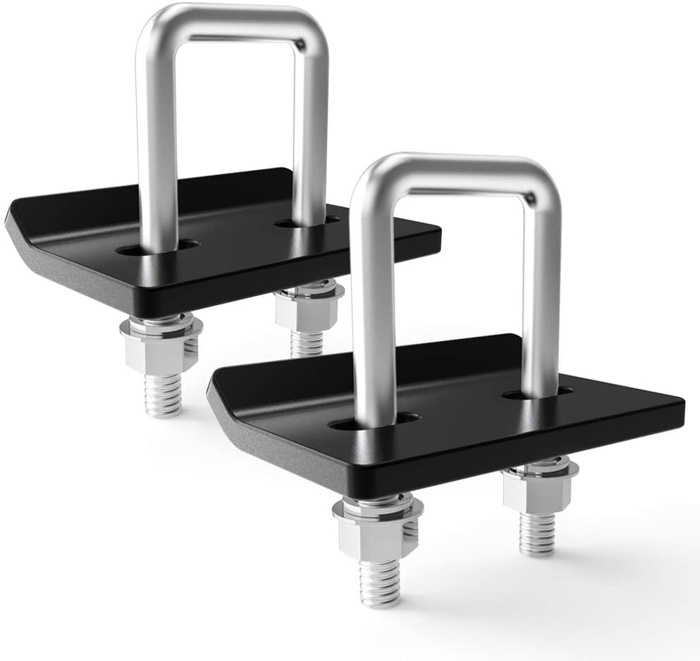 MICTUNING Hitch Tightener for 1.25 inch and 2 inch Hitches Steel Heavy Duty Anti-Rattle Stabilizer No Sway Rust-Free Reduce Movement from Hitch Tray Cargo Carrier Bike Rack Trailer Ball Mount 2 Pack