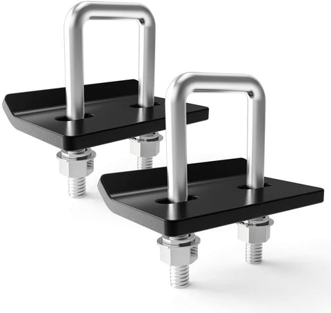 MICTUNING Hitch Tightener for 1.25 inch and 2 inch Hitches Steel Heavy Duty Anti-Rattle Stabilizer No Sway Rust-Free Reduce Movement from Hitch Tray Cargo Carrier Bike Rack Trailer Ball Mount 2 Pack