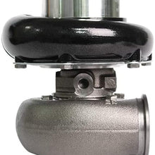 Supercell Turbos GEN Ⅱ GTX3076RS Red Point Milled Compressor Wheel Turbo 0.83A/R with Black compressor housing