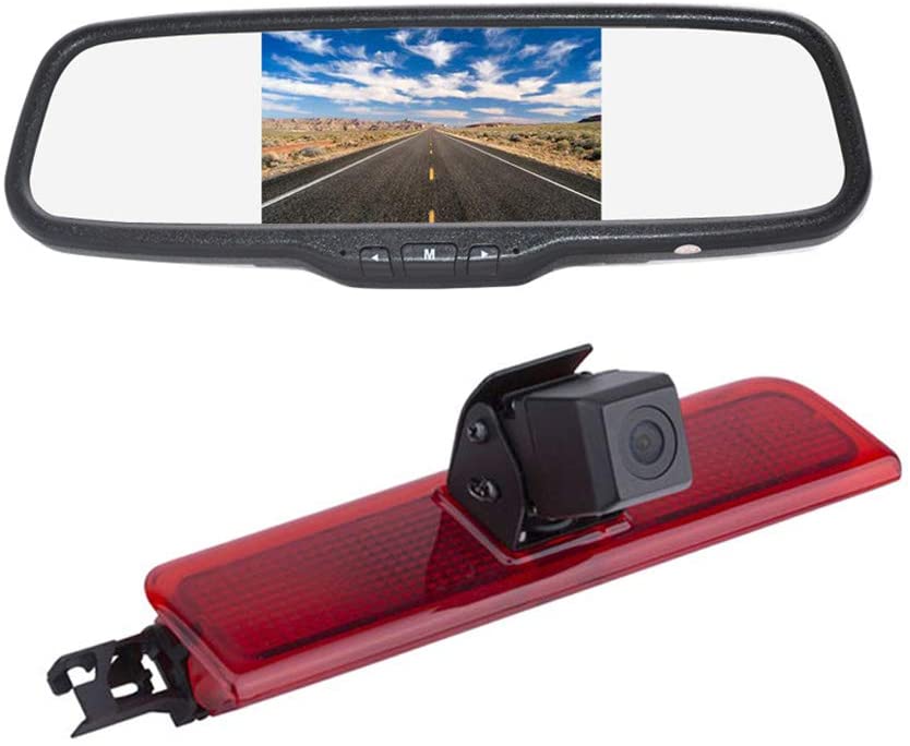 Vardsafe VS940C Brake Light Parking Rear View Reverse Camera Kit for Volkswagen Caddy/Caddy Panel/Life (2003-2019)