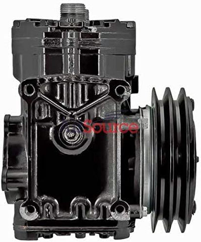 Western Star A/C Air Compressor with Clutch, York Style Air Compressor