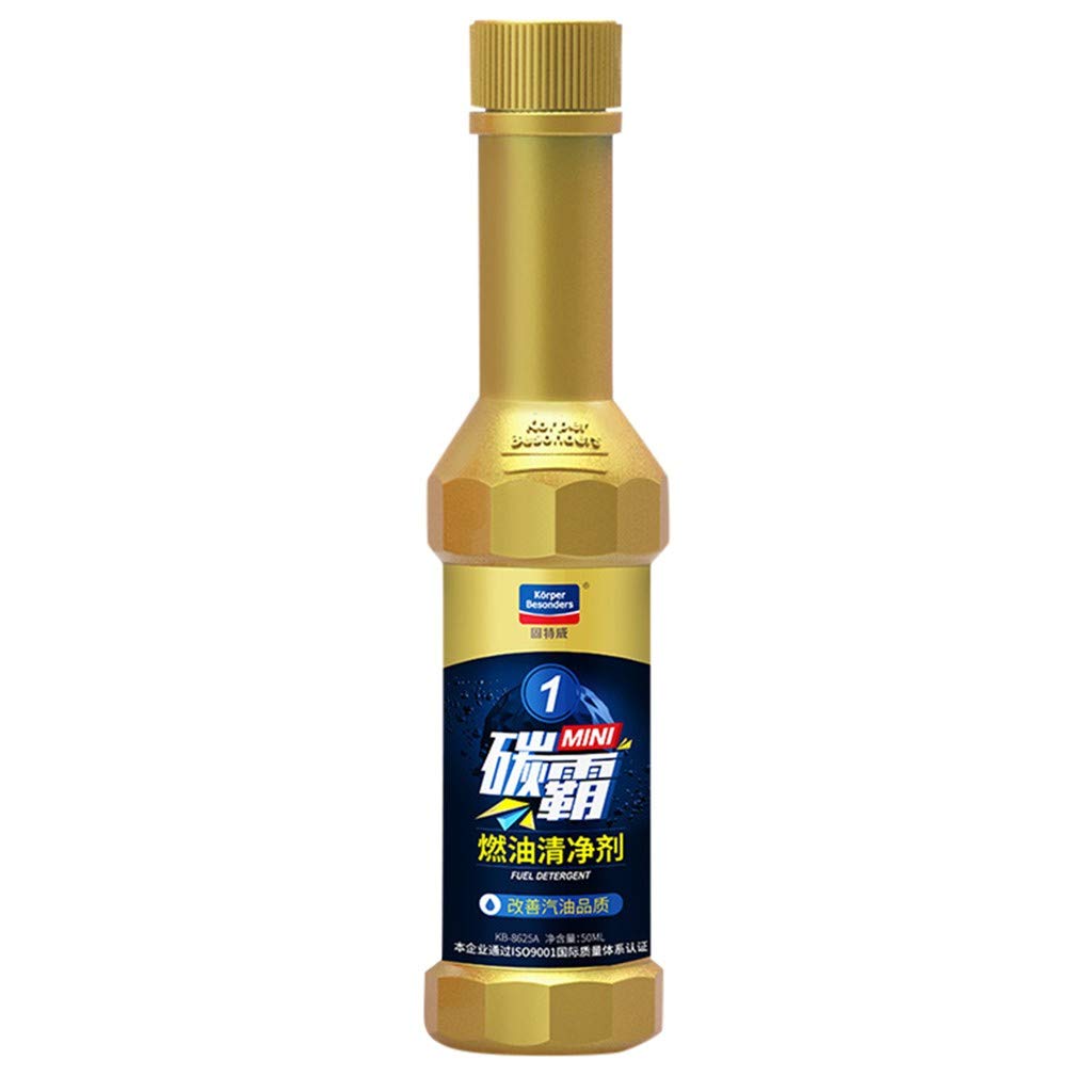 Fuel Detercent - Fuel System Cleaner - Gas and Injector Additive Treatment - Carbon Removal Cleaning Agent - Gasoline Additive Oil Line Cleaning - Engine Catalytic Converter Booster Cleaner, 50ML (B) (B)