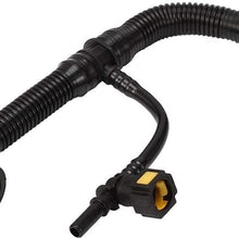 Rumors Engine Vest Hose Cylinder Head Cover Oil Breather Pipes 1192WZ Fit for Peugeot 1007 206 SW 207 307 SW Citroen C2 C3 C4 ET3J4 (Color : Black)