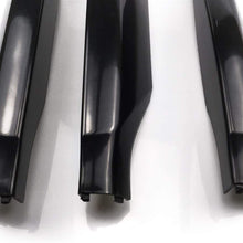 WNHSNM for Toyota Land Cruiser Prado J150 2010-2018 Car Roof Rails Rack End Cap Protection Cover Rail End Shell Replacement 4pcs (Color : Black)
