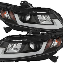Spyder Auto 444-HC12-DRL-BK Projector Headlight