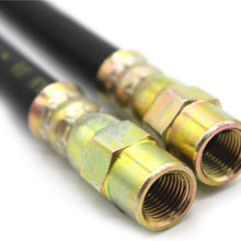 Yuanyuan 2 X Brake Hose Brake Line Rear Left + Right Fit for BMW 3-er E36 Auto Accessories