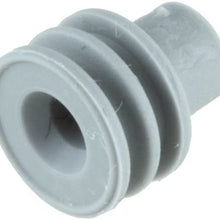 Delphi Packard (4 Circuits) Square Dual 2x2 Weatherpack, Waterproof, Terminal Kit 14, 16 AWG (Pack of 2 Completed Set)