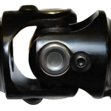 DEMOTOR PERFORMANCE 3/4" - 36 Spline to 3/4" DD Universal Black Steel U-Joint
