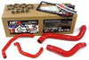 HPS 57-1426-RED-1 Red Silicone Radiator Coolant/Heater Hose Kit