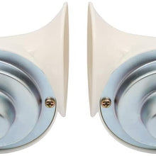 AUTOMUTO 115DB Electric Motorcycle Horn 12V Twin Horn Kit for Car Motorcycle Truck Boat