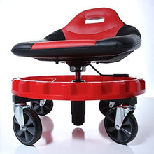 Traxion 2-700 ProGear Mobile Rolling Gear Seat W/Equipment Tray and All-Terrain 5" Casters