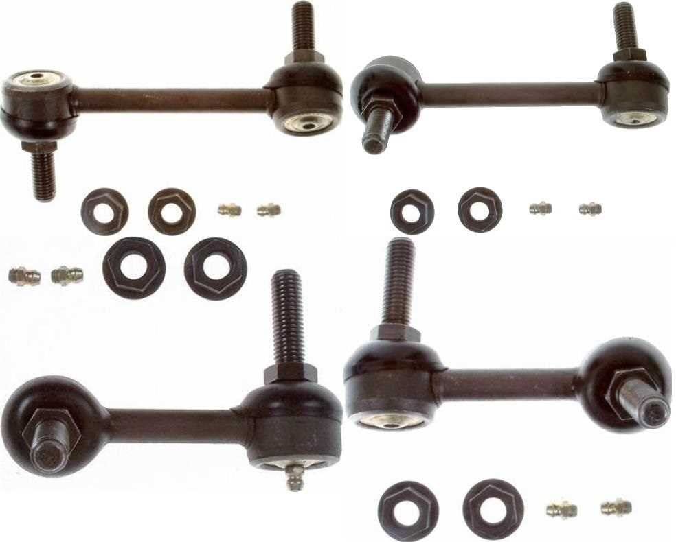 MILLION PARTS 4 Pcs Front Rear Stabilizer Sway Bar End Links Suspension Kits K6665 K6666 K6667 K6668