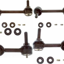 MILLION PARTS 4 Pcs Front Rear Stabilizer Sway Bar End Links Suspension Kits K6665 K6666 K6667 K6668