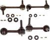 MILLION PARTS 4 Pcs Front Rear Stabilizer Sway Bar End Links Suspension Kits K6665 K6666 K6667 K6668