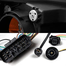 For 2006-2011 Lexus GS300 GS350 Xenon HID Type LED Strip w/DRL Black Headlights Headlamps Replacement Pair