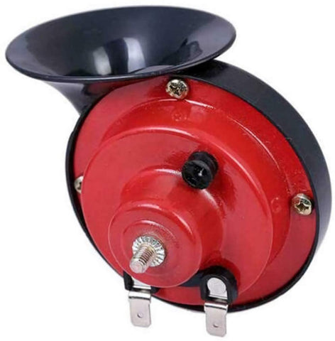 LLZ 12V car Horn kit, Unique Shape, Super Loud Sound decibels, Strong and Durable, can be Used for locomotives, Cars, Trucks, etc. 1pcs (2PCS)