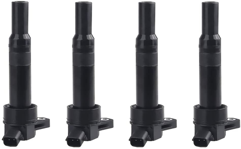 JDMON Compatible with Ignition Coils Kia Hyundai Soul Forte Tucson Elantra/Elantra GT 1.8L 2.0L 2011-2016 Replaces UF651 273002E000 Pack of 4