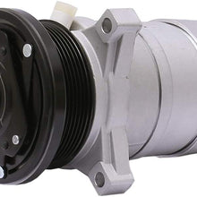 FKG AC Compressor and A/C Clutch CO 20177GLC Fit for 1994-1999 Cadillac DeVille 4.6L, 1993-2002 Cadillac Eldorado 4.6L, 1998-2001 Isuzu Trooper 3.5L, 1995-1999 Oldsmobile Aurora 4.0L