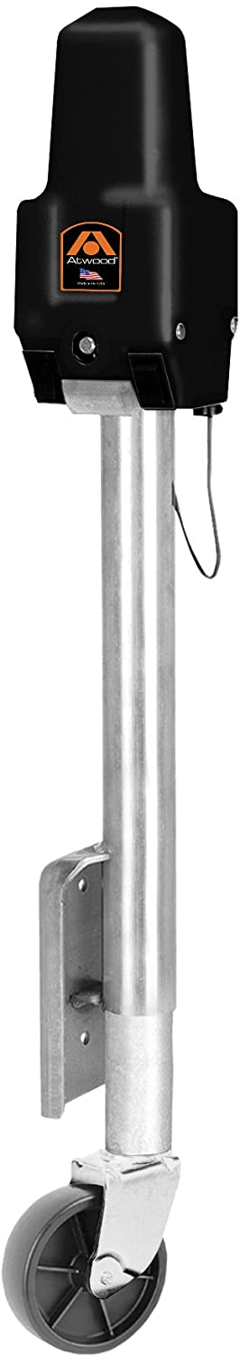 Atwood 80764 Marine Power Jack with Caster - 1000 lb. Capacity (Black)