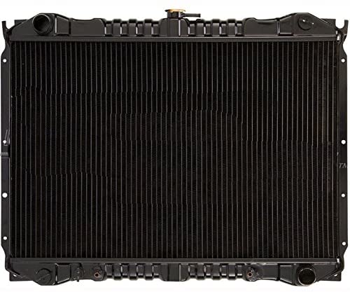Radiator - Pacific Best Inc Fit/For 861 85-88 Nissan Maxima 6Cy 3.0L Brass Tank/Brass Core 2-Row