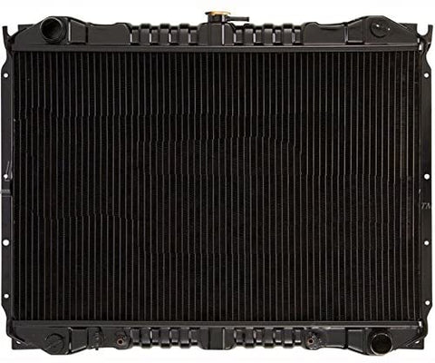 Radiator - Pacific Best Inc Fit/For 861 85-88 Nissan Maxima 6Cy 3.0L Brass Tank/Brass Core 2-Row