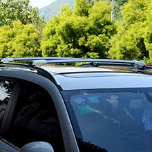 MotorFansClub Roof Rack Cross Bars Fit for Compatible with Jeep Renegade 2015 2016 2017 2018, Aluminum Luggage Rack Crossbars Cargo Roof top Bag Carrier Carrying Bike Kayak Canoe