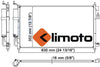 Klimoto Condenser | fits Nissan Cube 2009-2013 Versa 2007-2012 1.6L 1.8L L4 | Replaces NI3030163 92100EL000 921001FA0A