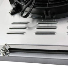 OzCoolingParts 3 Row Core Aluminum Radiator + 2 x 12" Fan w/Shroud + Thermostat Kit for 1960-1990 85 86 87 88 Chevelle El Camino Truck Buick Cadillac Oldsmobile Pontiac