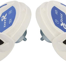 AUTOMUTO 115DB Electric Motorcycle Horn 12V Twin Horn Kit for Car Motorcycle Truck Boat