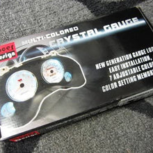 94 95 96 97 98 99 00 01 Acura Integra RS LS GS Automatic Transmission 7 Color White Face Glow Gauges Dash Light Kit -8K RPM