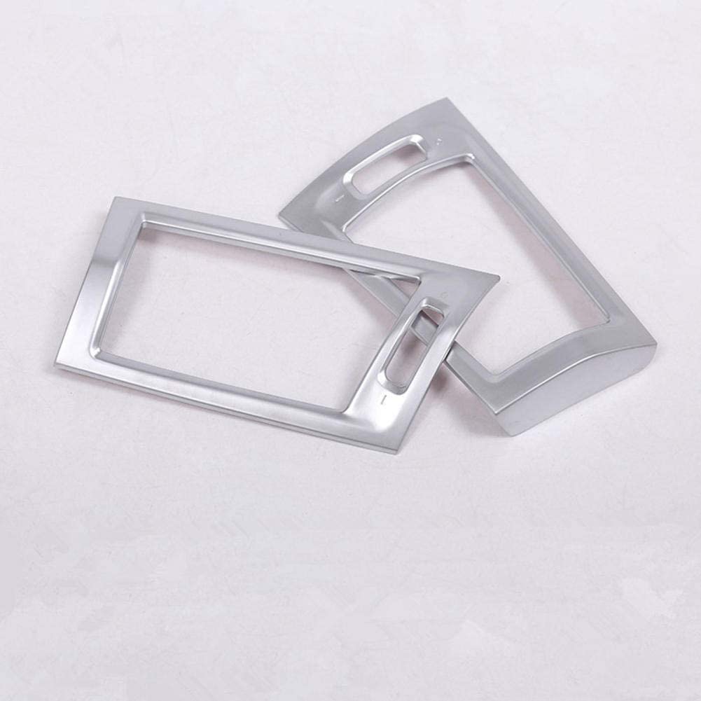 LYSHUI Car air Conditioning air Outlet Frame Cover Trim Air Conditioner Vents Decoration Strips,for BMW X3 F25 X4 F26 2012-17 (2 Pcs)