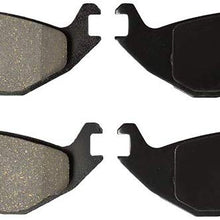 Premium Ceramic REAR Brake Pad Set KFE Ultra Quiet Advanced KFE967-104