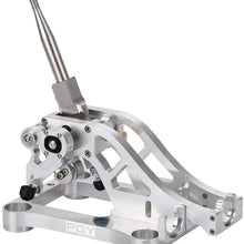 PQY Billet Aluminum Shifter Direct Replacement Compatible with Acura 04-08 TL UA 04-08 TSX CL 03-07 Accord cm K-swap OEM Cable Box Race-Spec