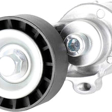 ROADFAR Belt Tensioner Pulley Assembly Compatible for 2012-2013 Audi TT Quattro 2006-2014 Volkswagen Beetle 2010-2014 Volkswagen Golf 2005-2014 Volkswagen Jetta 2012-2014 Volkswagen Passat