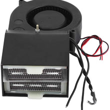 Portable Car Heater, Fast Heating Defrost Defogger 12V 150W Adjustable Windscreen Heater Cooling Fan 2 Wide Outlet