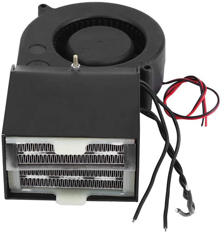 Portable Car Heater, Fast Heating Defrost Defogger 12V 150W Adjustable Windscreen Heater Cooling Fan 2 Wide Outlet