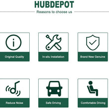 HUBDEPOT 2PC Chassis products fit for 2005-2015Xterra - Rear Sway Bar End Links