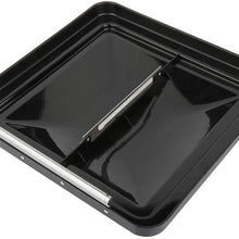 ZENITHIKE 90112-C Replacement RV Roof Vent Cover Camper Motorhome Trailer Ventline VL200-B Black 14 x 14 1 pack Roof Vent Lid