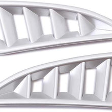 Kadore for Mazda 6 M6 Atenza 2017 2018 Interior Front Air Condition Vent Outlet Cover Trim Bezel ABS Matte 2PCS/Set