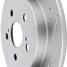 FINDAUTO Brake Rotor Kits Professional Disc 4pcs fit for 2009-2010 for P-ontiac Vibe,2009-2019 for T-oyota Corolla,2009-2013 for T-oyota Matrix