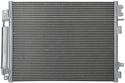 Condenser CH3030241 68050127AB 2009-2010 Fits Dodge Charger With Transmission And Power Steering Oil Cooler And Severe Duty Cooling Packages, Heavy Duty, Standard