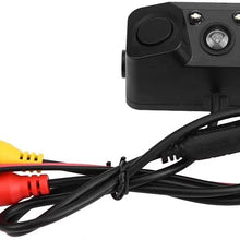 Beennex Radar Detectors for Cars,3 in 1 Car Visual Reversing Video Rear View Camera with Backup Radar Detector Parking Sensor